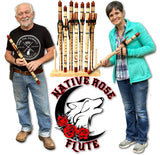 Native Rose Signature Flute 3 Keys to choose from!