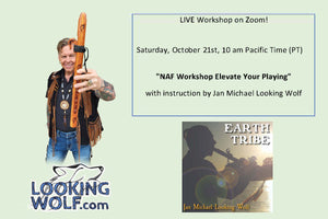 LIVE NAF Zoom Workshop October 21st - with Jan Michael Looking Wolf