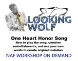 One Heart Honor Song/Combining Techniques/Using words to create a new song!