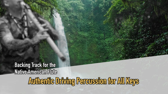 Backing Track - Authentic Driving Percussion